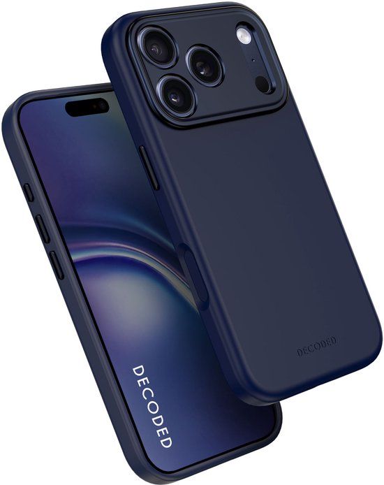 Decoded Silicone Backcover Apple iPhone 17 Pro Max True Navy