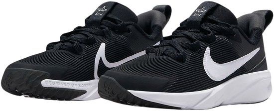 Nike Star Runner NN (PS) Sneakers Junior - Zwart - Wit - Maat 28.5
