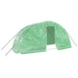 VidaXL Tuinkas met stalen frame, groen, 10 m², 5x2x2,3 m
