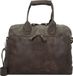 Pride and Soul Pride & Soul 47312 - Laptoptas MYSTIFY S, Schoudertas voor 15 inch Notebooks, Canvas, Laptopvak, Hoofdvak met Ritssluiting, Grijsbruin, 28x37x6 cm