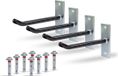 Alberts GAH-Alberts Velgenhouderset, galvanisch verzinkt, met PVC-omhulsels, haken van 200 mm