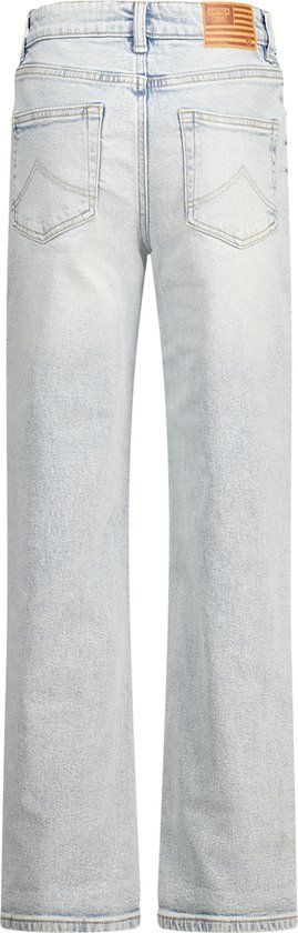 America Today Jeans Dallas Jr. Vintage Blue Loose Fit Katoen 79% Elastaan 1% Maat 134/140