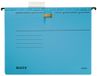 Esselte-Leitz Leitz Alpha 19843035 Hangmappen voor professionele archivering, pak van 5 gekleurde kaarten, blauw