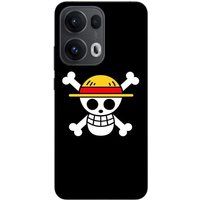 Oppo Hoesje voor Oppo Reno 13 Pro 5G met One Piece-vlag, piratenprint en strohoed