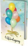 Interstat Uitnodigingskaarten Ballonnen 6 stuks