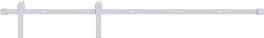 vidaXL - Beslagset - voor - schuifdeur - 200 - cm - staal - wit