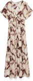 VERO MODA VMKATERINA SS V-NECK ANKLE DRESS WVN BTQ Dames Maxi jurken