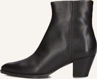 Unisa Lanza Enkellaarsjes - Enkelboots met rits - Dames - Bruin - Maat 40