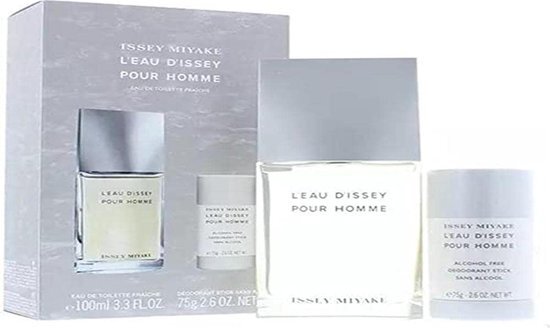 Issey Miyake L Eau D Issey Pour Homme Set - Edt 75 Ml + Ds 75 G