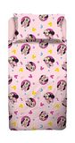 Minnie Mouse, eenpersoons bedlaken, hoeslaken, kussensloop, roze, Disney, 100% katoen, officieel product