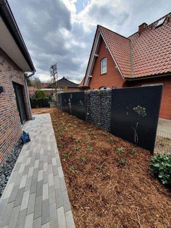 Merkloos Geroba Gerofence Bevestigingspaal Aluminium 50 x 75 x 2395 mm