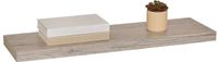 5five Zwevende wandplank Bassline - grijs eiken - 80 cm