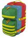 normani Rugzak ' Bedrock ' blauw / geel / groen / rood