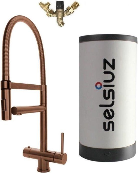 Selsiuz XL Copper / Koper met Combi (Extra) boiler - 350249