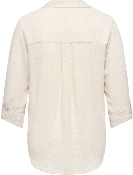 ONLY CARMAKOMA CARSIESTA YASMIN LS LI BL SHIRT PNT NOOS Dames Blouse