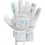 Elite Sport Supreme Keepershandschoenen - Wit / Lichtblauw | Maat: 11