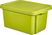 Curver Essentials opbergbox + deksel 16L groen