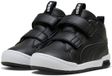 PUMA Multiflex 2 Mid SL V Inf, uniseks babysneakers, PUMA zwart PUMA zwart, 25 EU