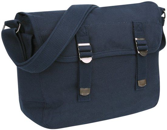 Fostex Pukkel tas US Style canvas blauw