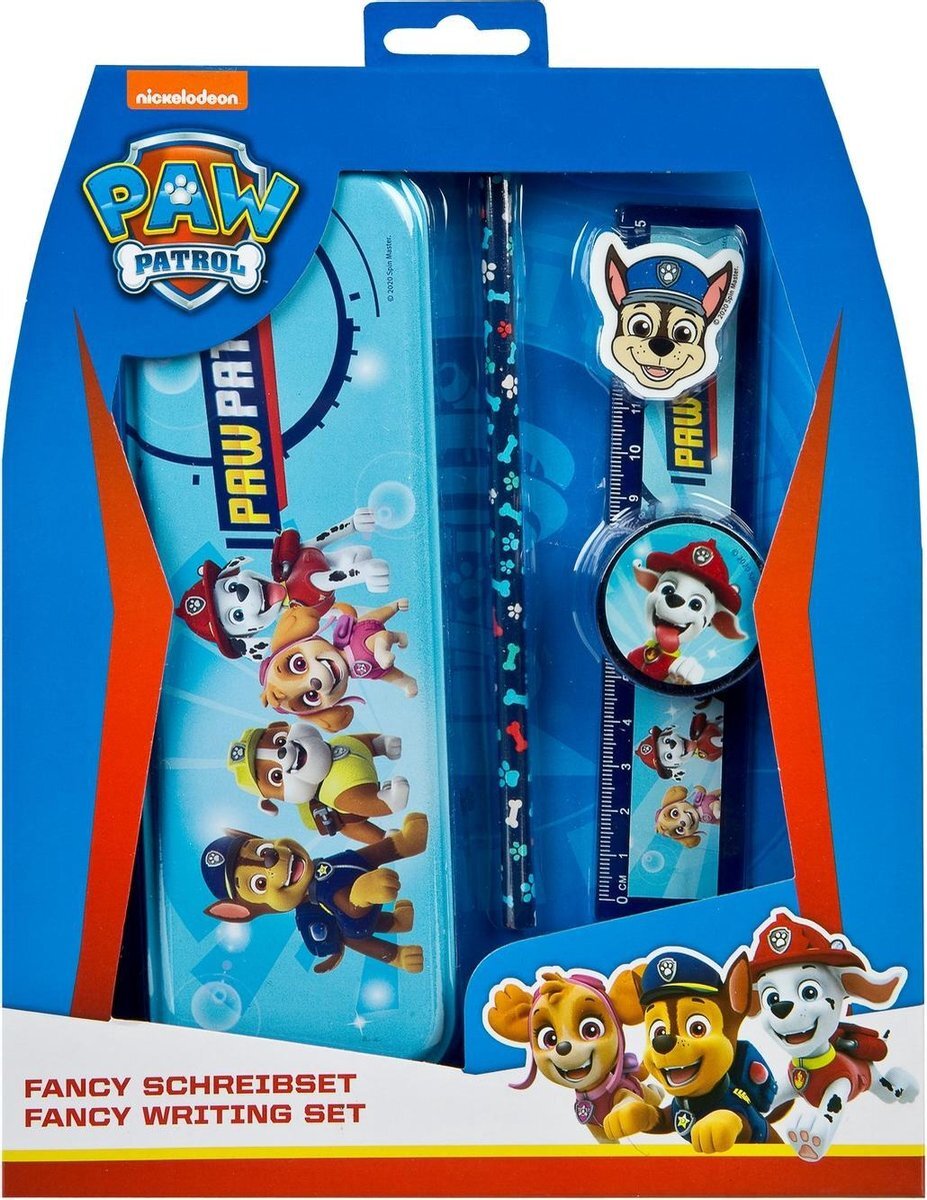 Nickelodeon Paw Patrol Schrijfset - 5-delig - Schoolset