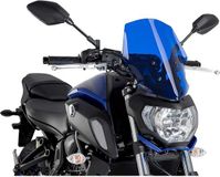 Puig Carenabris New Generation Touring Yamaha Mt-07 Voorruit Blauw