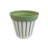 Ecoplast Kreta Plantenpot, gerecyclede kunststof, neutraal, 10 liter