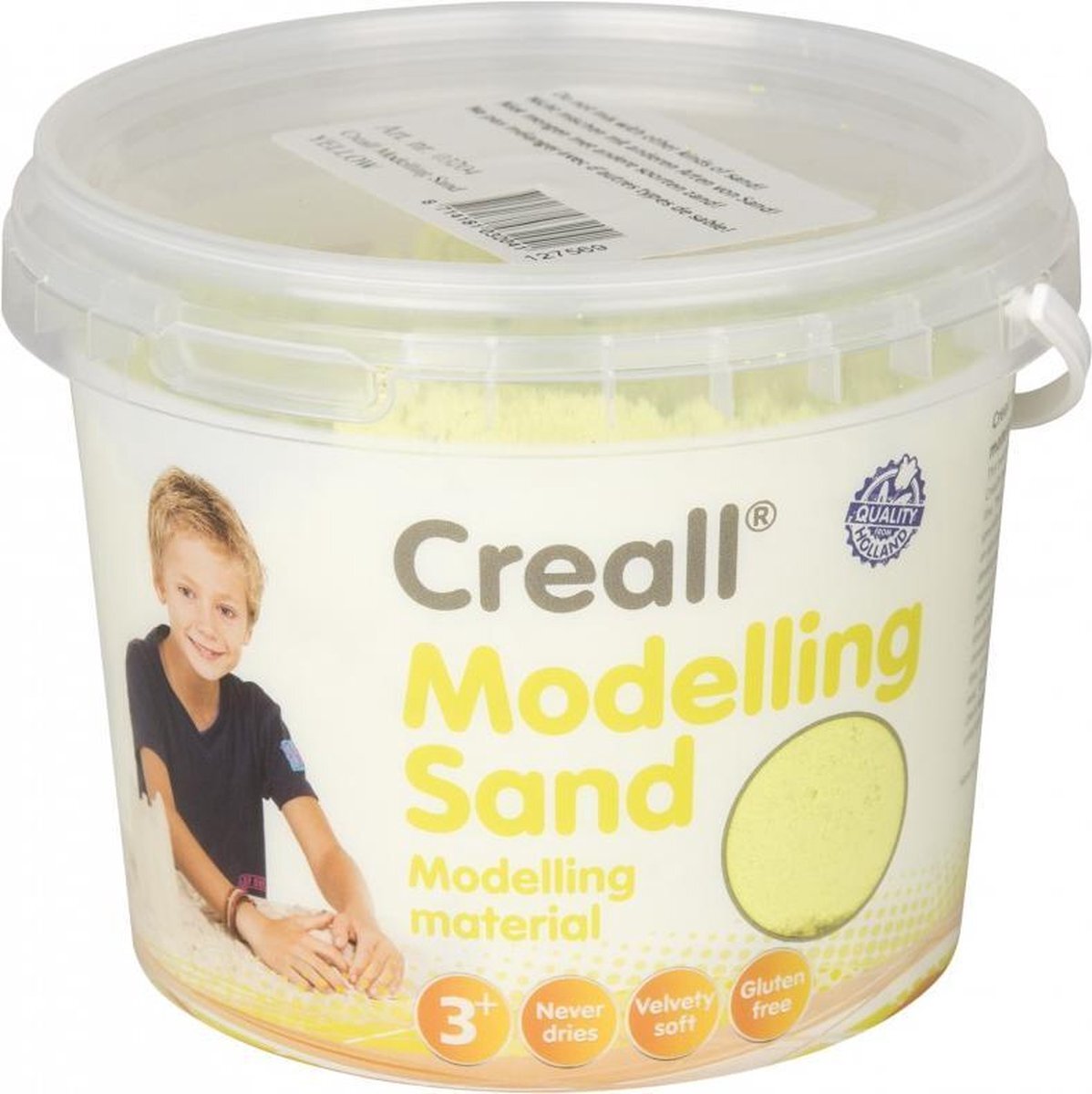 Creall Modelling Sand (Magnetisch Zand) 750gr Geel