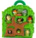 Mattel "Boom der Dieren" LP-platenbord met 8 figuurtjes en draaghandvat