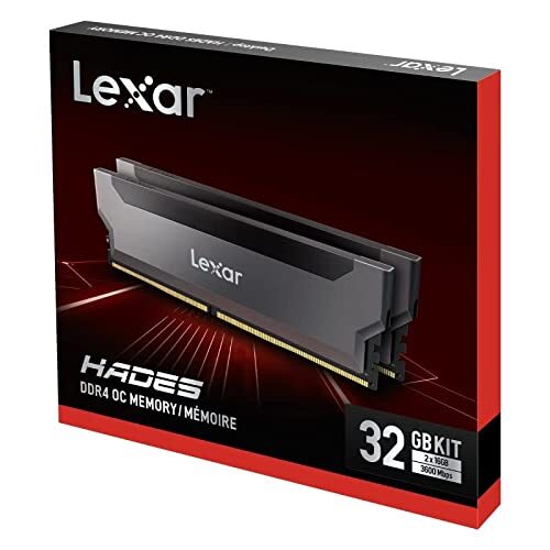 Lexar D4 32GB 3600-18 Hades Gaming HS K2 LEX