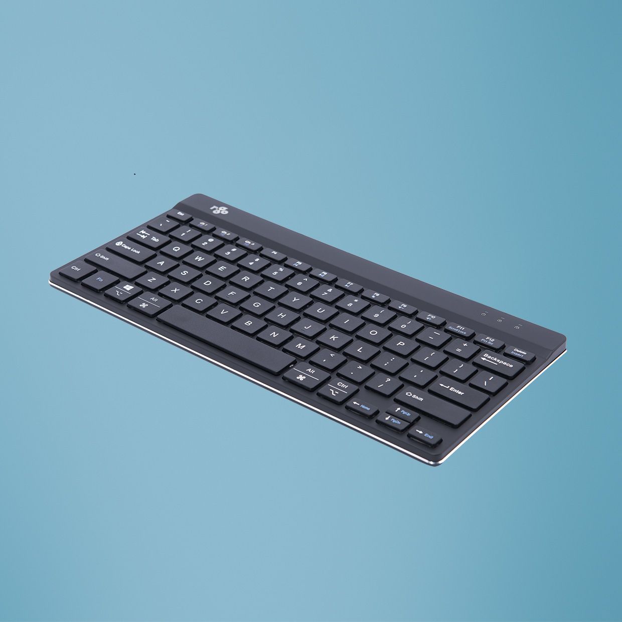 R-Go Tools Compact Break Ergonomic Keyboard - Wireless - QWERTY (US) - Black