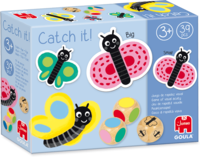 Diset Goula Catch it! Butterflies - Dobbelspel voor kinderen vanaf 3 jaar - Houten speelgoed