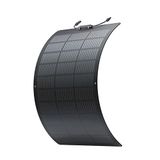 Ecoflow Zonnepaneel, 100 W, flexibel monokristallijn zonnepaneel, IP68, zeer efficiënt, zonnecel, fotovoltaïsche zonnecel voor campers, daken, bestelwagens, boten, zonder zonnepaneelkabel