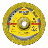 KLINGSPOR 13445 A 24 EX-T doorslijpschijf 180 x 8 x 22,23 mm (inhoud: 10)