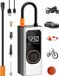 Kivora B.V. Pompe à air portable 150 PSI - Pompe électrique multifonctionnelle avec écran LCD, lampe de poche LED et banque d'alimentation 6000 mAh - Mini compresseur pour voiture, vélo, moto, scooter et ballons