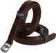 QHP Beugelriemen Leer Bruin 120 cm