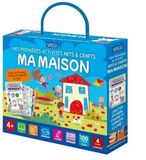 Sassi Junior Mes premières activités artistiques et artisanales, ma maison - Multicolore