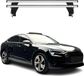 Menabo dakdrager basissteun voor Audi e-tron Sportback, modeljaren 2022-2025, aluminium, zilver, 2-delig