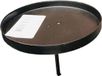 HBX natural living Kandelaar op pin 2 stuks Ø8,5xh8,2cm zwart