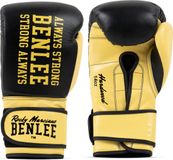 Benlee Leather Bokshandschoenen Hardwood 12 oz Black/Yellow