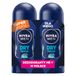 Nivea Men Dry Fresh deodorantroller 72H, 2 x 50 ml