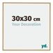 Your Decoration Cadre photo 30x30 cm Plastique Hêtre Clair Evry