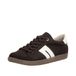 Rieker L9702 lage sneakers voor dames, Bruin, 39 EU
