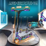 KESSER® Stuntstep GT-Limit 360° voor Volwassenen en Kinderen - Step met Standaard ABEC 9 Kogellagers, 110 mm PU Wielen Stunt Scooter - Regenboog