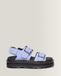 Dr. Martens Sandales Zebzag en Daim Bleu Taille 36