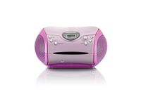 Lenco SCD-24 Draagbare Radio CD Speler - Roze
