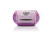 Lenco SCD-24 Draagbare Radio CD Speler - Roze