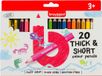 Bruynzeel Kids Kortjakje Crayons Assorted | 6 pieces