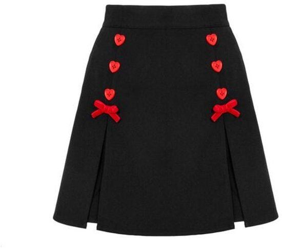 Hell Bunny COLLEEN SKORTS Dames Shorts - zwart/rood