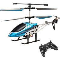 VATOS RC Helicopter - Afstandsbediening met LED - 2.4GHz & 3 Kanalen - Cadeau voor Kinderen