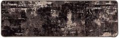 vidaXL - Runner Rug - MARSA - Zwart - Wit - 100 x 300 cm